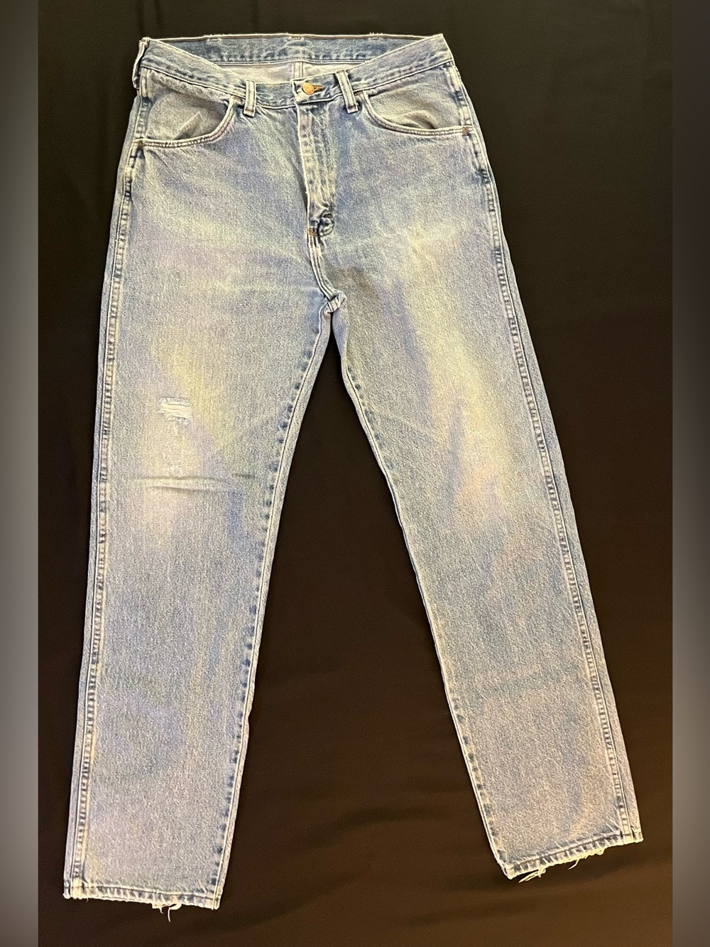 Vintage Rustler Straight Leg Denim Jeans